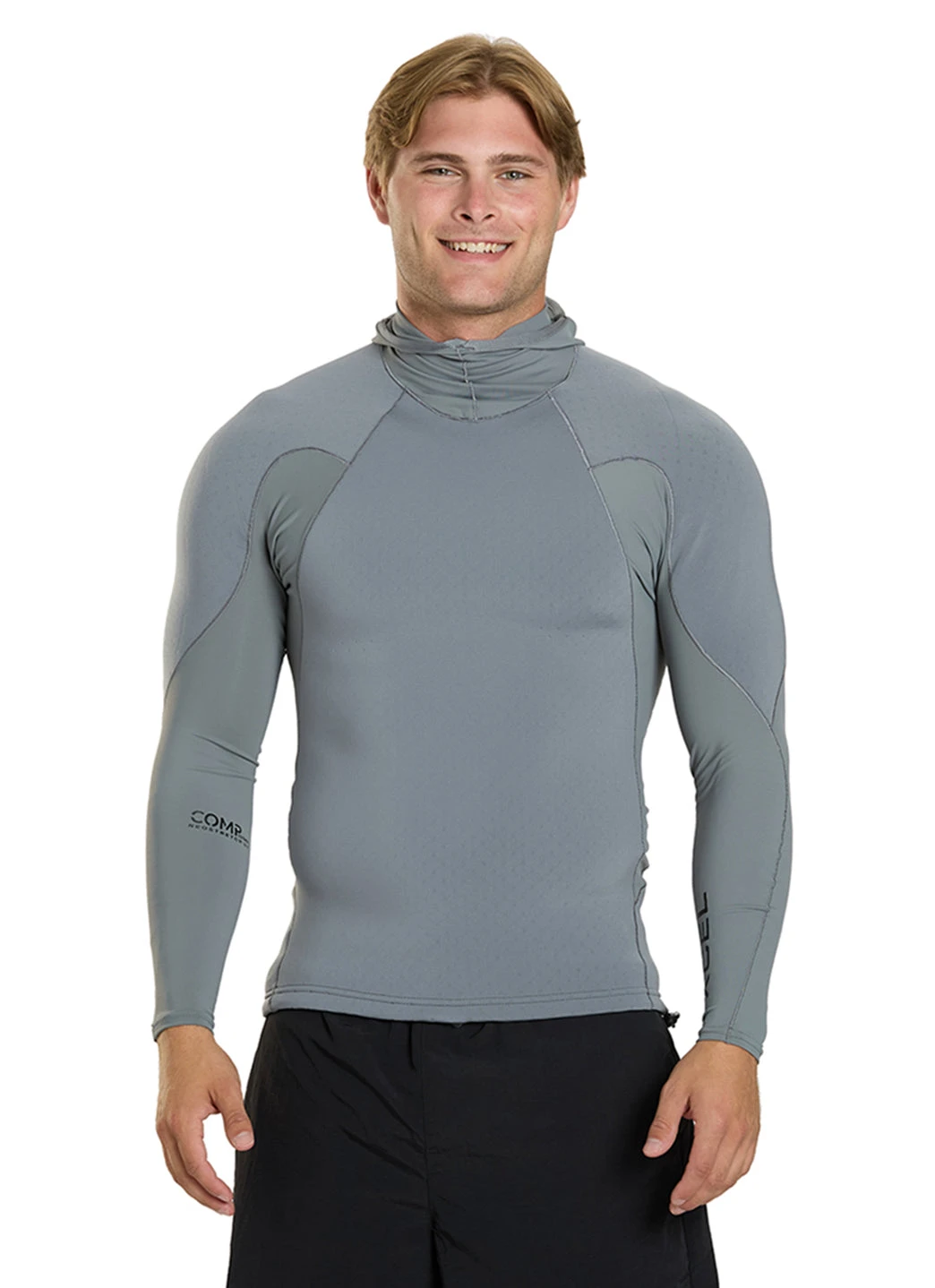 Xcel Men's 1.5mm Comp Hooded Neostretch Long Sleeve Top 4 Xcel Men's 1.5mm Comp Hooded Neostretch Long Sleeve Top - Image 2