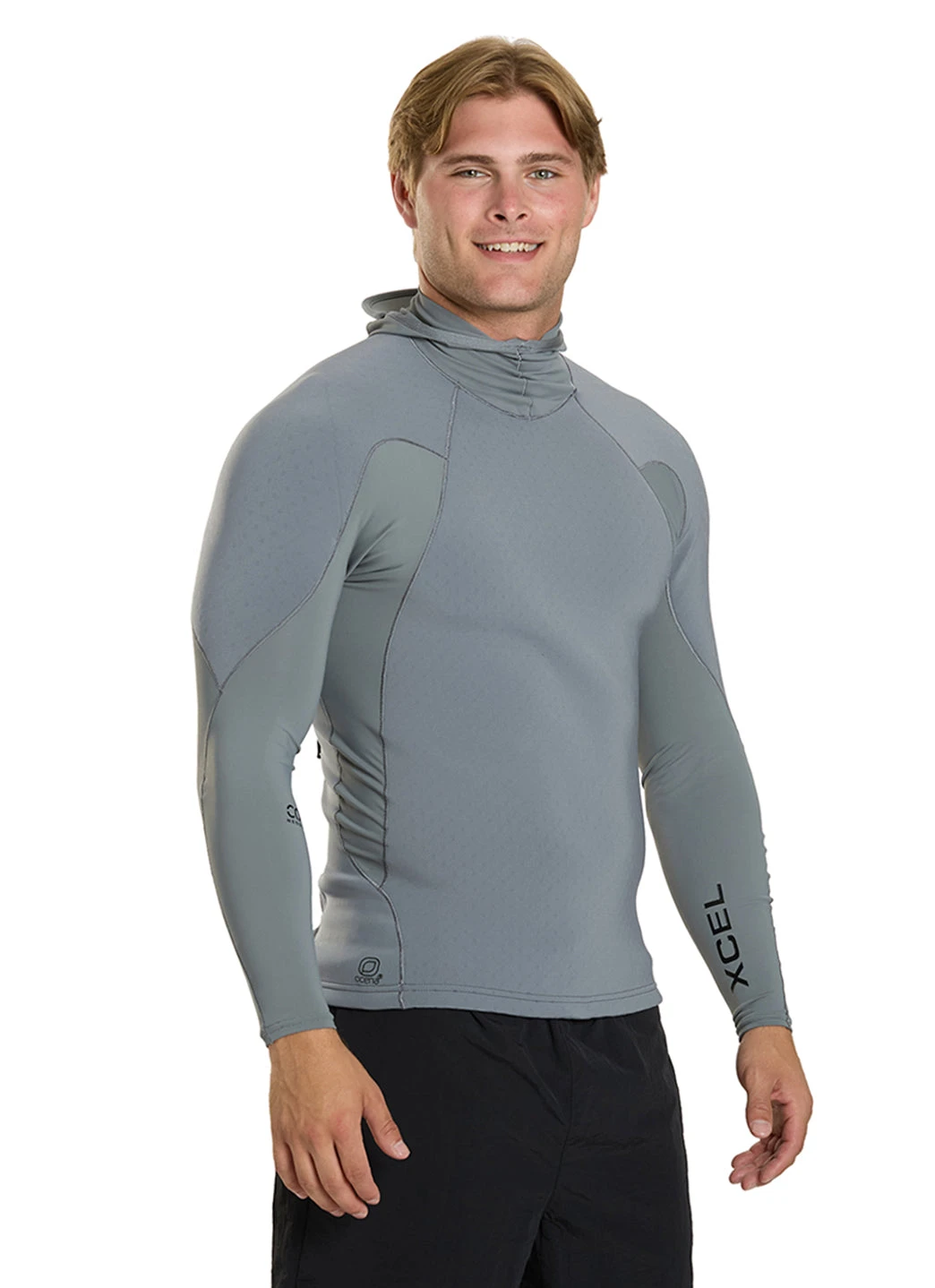 Xcel Men's 1.5mm Comp Hooded Neostretch Long Sleeve Top 5 Xcel Men's 1.5mm Comp Hooded Neostretch Long Sleeve Top - Image 3