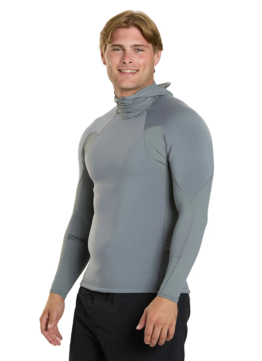Xcel Men's 1.5mm Comp Hooded Neostretch Long Sleeve Top 7 Xcel Men's 1.5mm Comp Hooded Neostretch Long Sleeve Top - Image 5