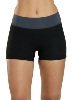 Xcel Women's 31mm Neoprene Paddle Short -Daily Swim Wear 8652628656296 blackgunmetal 1a