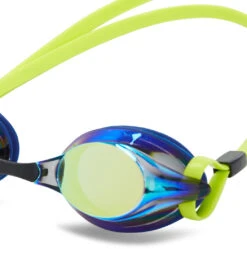 Sporti HydroZoom Vortex Mirrored Goggle -Daily Swim Wear 8652646318248 revomirroredsmokelenslimestrap 6a