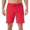 Fair Harbor Clothing Men's 18" Anchor Swim Trunks -Daily Swim Wear 8652811206824 redsail 1a