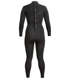 Xcel Women's 5/4mm Axis Back Zip Fullsuit Wetsuit -Daily Swim Wear 8652812714152 black 3a