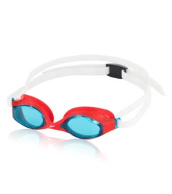 Speedo Kids' Super Flyer Goggle -Daily Swim Wear 8653034881192 speedoredblue 1a