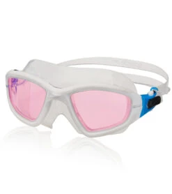Speedo Proview Swim Mask -Daily Swim Wear 8653038223528 whitevermillion