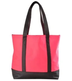 SwimOutlet Day Tote -Daily Swim Wear 8653395624104 chiliredblack 3a