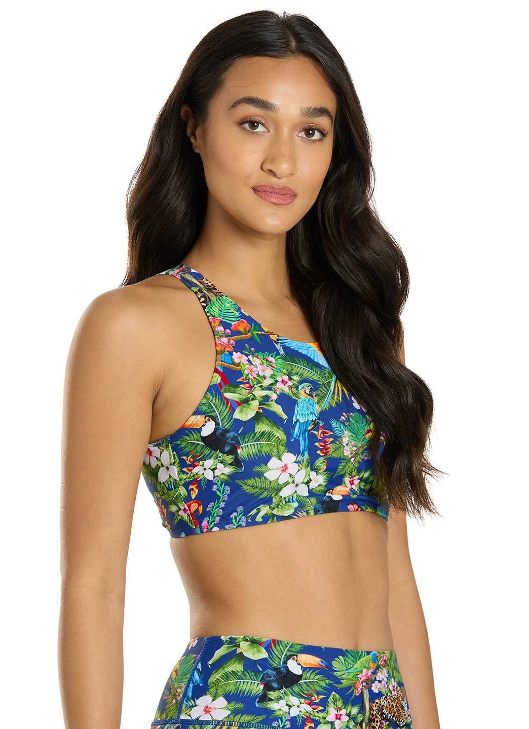Sporti Active Tropical Oasis High Neck Crop Bikini Top 6 Sporti Active Tropical Oasis High Neck Crop Bikini Top - Image 4