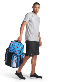 Arena Spiky III 45 Allover Backpack -Daily Swim Wear 8663767646376 mushrooms 2a