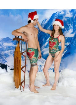 Sporti Granny Sweater Merry & Bright Jammer Swimsuit (22-44) -Daily Swim Wear 8663924015272 merrybright 5a