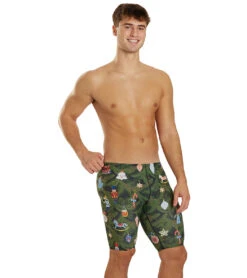 Sporti Granny Sweater Ornaments Jammer Swimsuit (22-44) -Daily Swim Wear 8663930601640 ornaments 5a