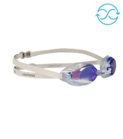 FINIS Lightning Goggle -Daily Swim Wear 8666521895080 bluemirror 3a