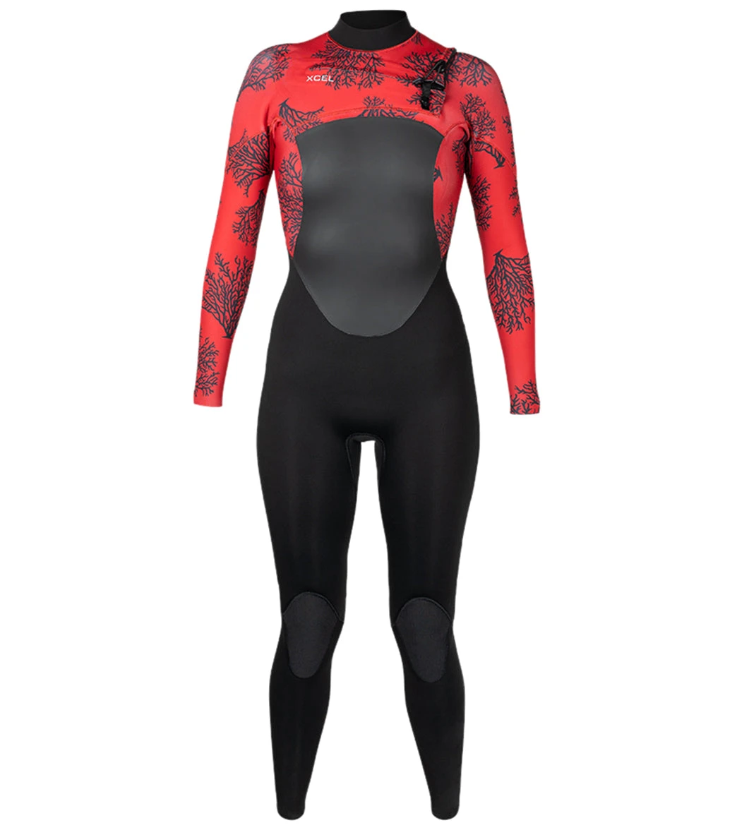 Xcel Women's Water Inspired 4/3mm Axis X Fullsuit Westsuit 15 Xcel Women's Water Inspired 4/3mm Axis X Fullsuit Westsuit - Image 13