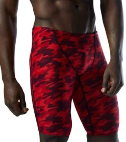 TYR Men's Camo Jammer Swimsuit 37 TYR Men's Camo Jammer Swimsuit -Daily Swim Wear 8682593878184 redcamo 6a