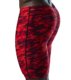 TYR Men's Camo Jammer Swimsuit 38 TYR Men's Camo Jammer Swimsuit -Daily Swim Wear 8682593878184 redcamo 7a