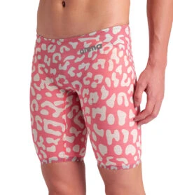 Arena Men's Powerskin Carbon Air2 SL Limited Edition Jammer Tech Suit Swimsuit -Daily Swim Wear 8682806968488 leopardskingeranium 4a