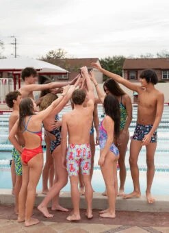 Sporti Seaside Pinch Jammer Swimsuit (22-44) -Daily Swim Wear 8694460973224 seasidepinch 7a