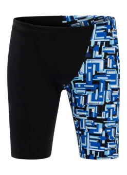 Dolfin Men's Bionic Asymmetrical Jammer Swimsuit 25 Dolfin Men's Bionic Asymmetrical Jammer Swimsuit -Daily Swim Wear 8695143825576 bionicblue 3a