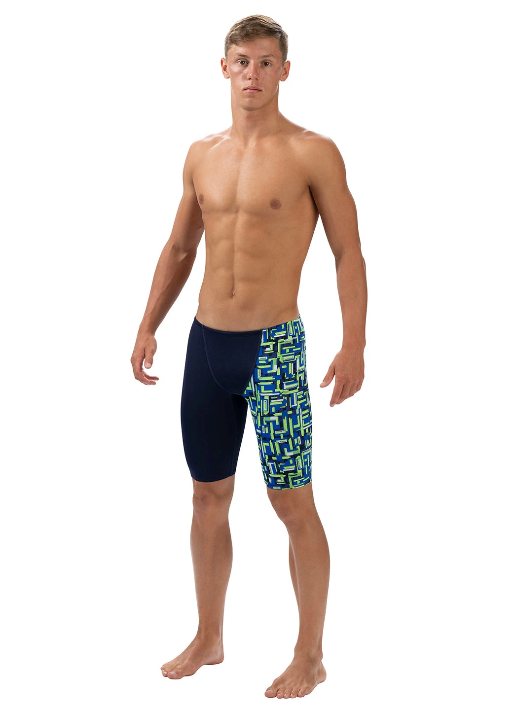 Dolfin Men's Bionic Asymmetrical Jammer Swimsuit 18 Dolfin Men's Bionic Asymmetrical Jammer Swimsuit - Image 16