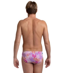 JOLYN Men's Brolyn Happy Hibiscus Printed Brief Swimsuit -Daily Swim Wear 8703841697960 happyhibiscus 3a