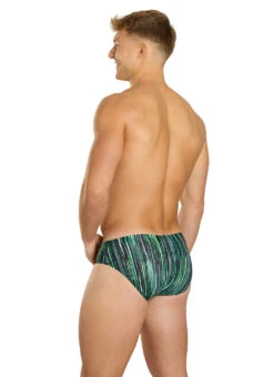 Sporti Swift Brief Swimsuit (22-40) -Daily Swim Wear 8726578921640 green 3a