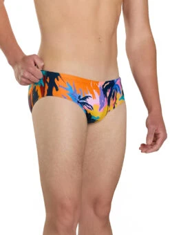 Sporti Tahitian Sunset Brief Swimsuit (26-40) -Daily Swim Wear 8751031976104 tahitiansunset 7a