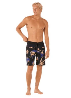 Rip Curl Men's 19" Mirage Mason Raw Energy Boardshorts -Daily Swim Wear 8758801268904 black 4a