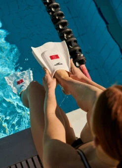 Speedo DMC Elite Swim Fin -Daily Swim Wear 8797516071080 speedowhitehighriskred 8a