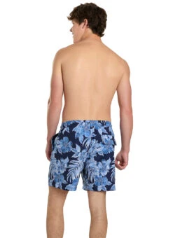 Tommy Bahama Men's Naples Ravello Blooms 6" Inseam Swim Trunks -Daily Swim Wear 8809104769192 islandnavy 3a