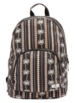 Volcom Schoolyard Canvas Backpack -Daily Swim Wear 8819787694248 blackcombo 2a