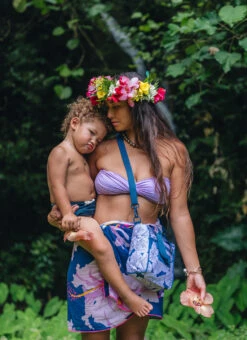 ALOHA Purau Crossbody Bag -Daily Swim Wear 8930200289448 lilacnavy 5a