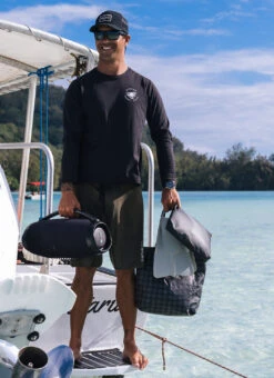 ALOHA Fin Mid Swim Pouch 11 ALOHA Fin Mid Swim Pouch -Daily Swim Wear 8930200584360 charcoalblack 3a